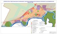 Фрагмент карты градостроительного зонирования территории Воздвиженского сельского поселения (станица Воздвиженская)